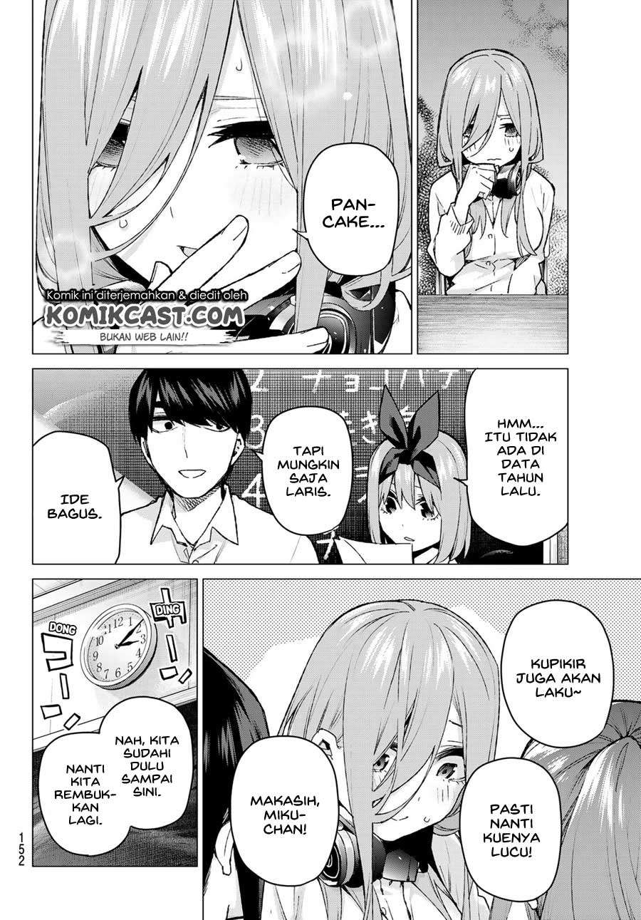 Go-toubun no Hanayome Chapter 96 Gambar 14