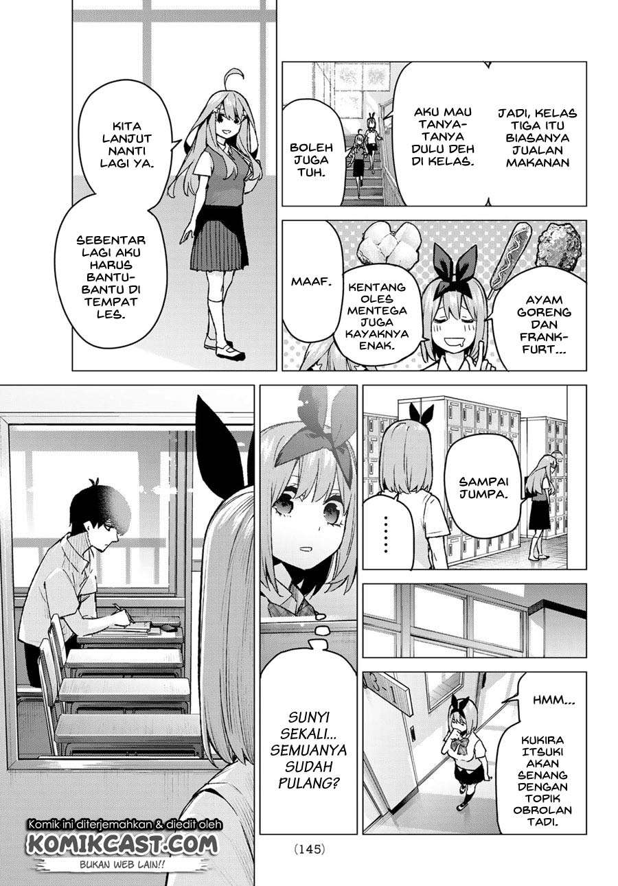 Go-toubun no Hanayome Chapter 96 Gambar 7