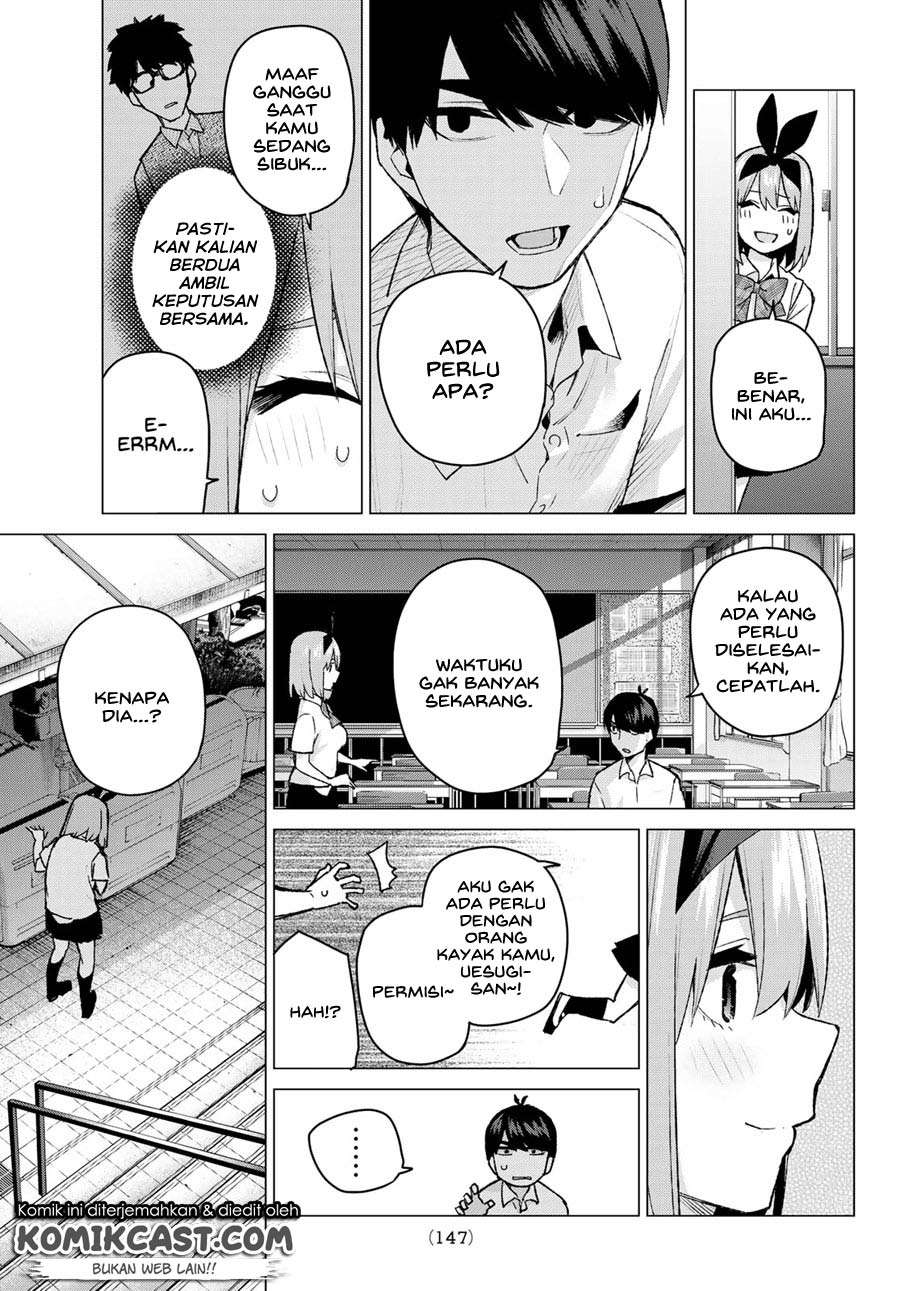 Go-toubun no Hanayome Chapter 96 Gambar 9