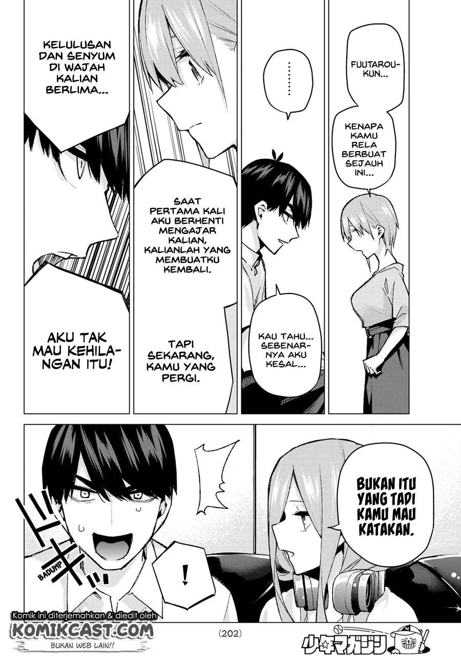 Go-toubun no Hanayome Chapter 95 Gambar 12