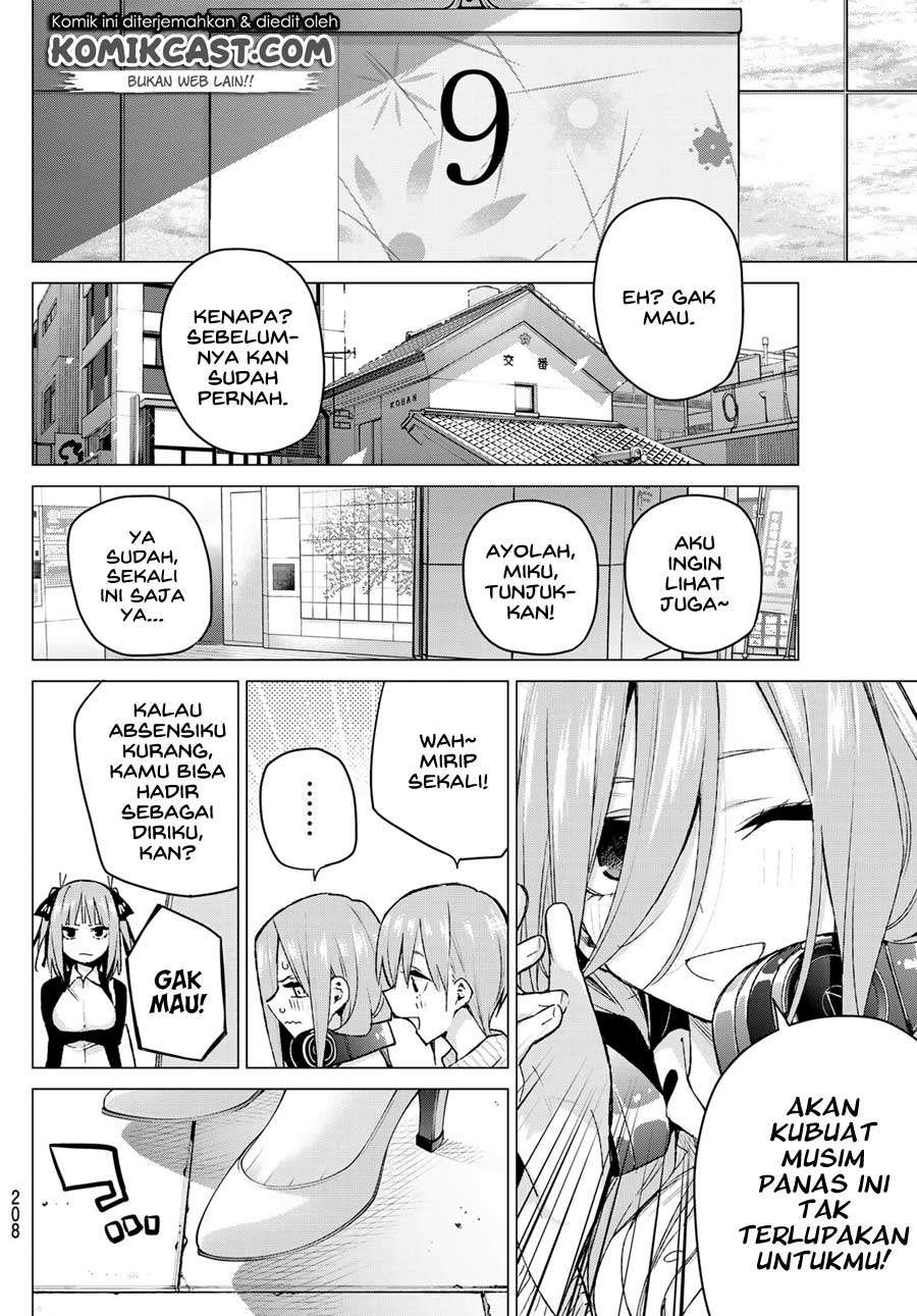 Go-toubun no Hanayome Chapter 95 Gambar 18