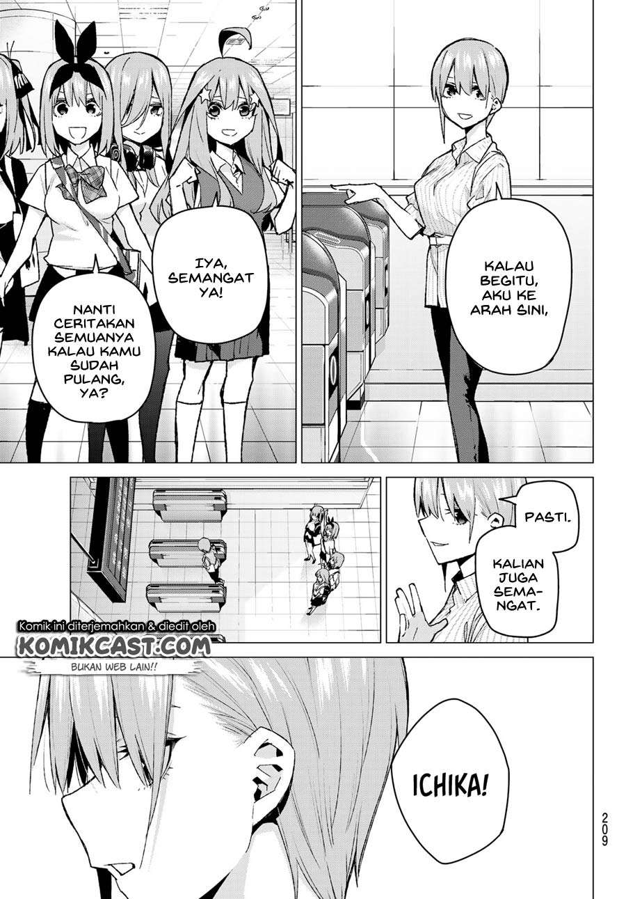 Go-toubun no Hanayome Chapter 95 Gambar 19