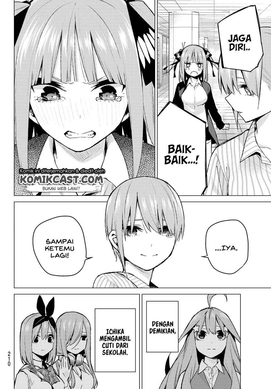 Go-toubun no Hanayome Chapter 95 Gambar 20