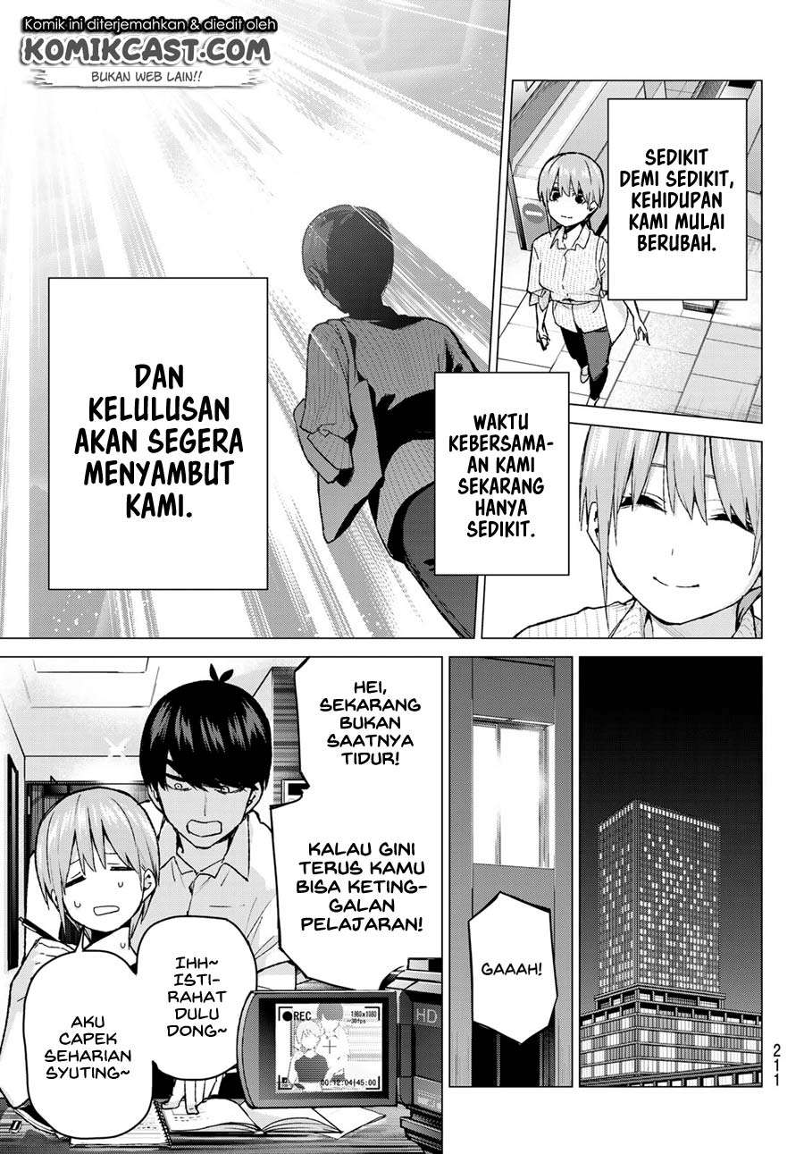 Go-toubun no Hanayome Chapter 95 Gambar 21