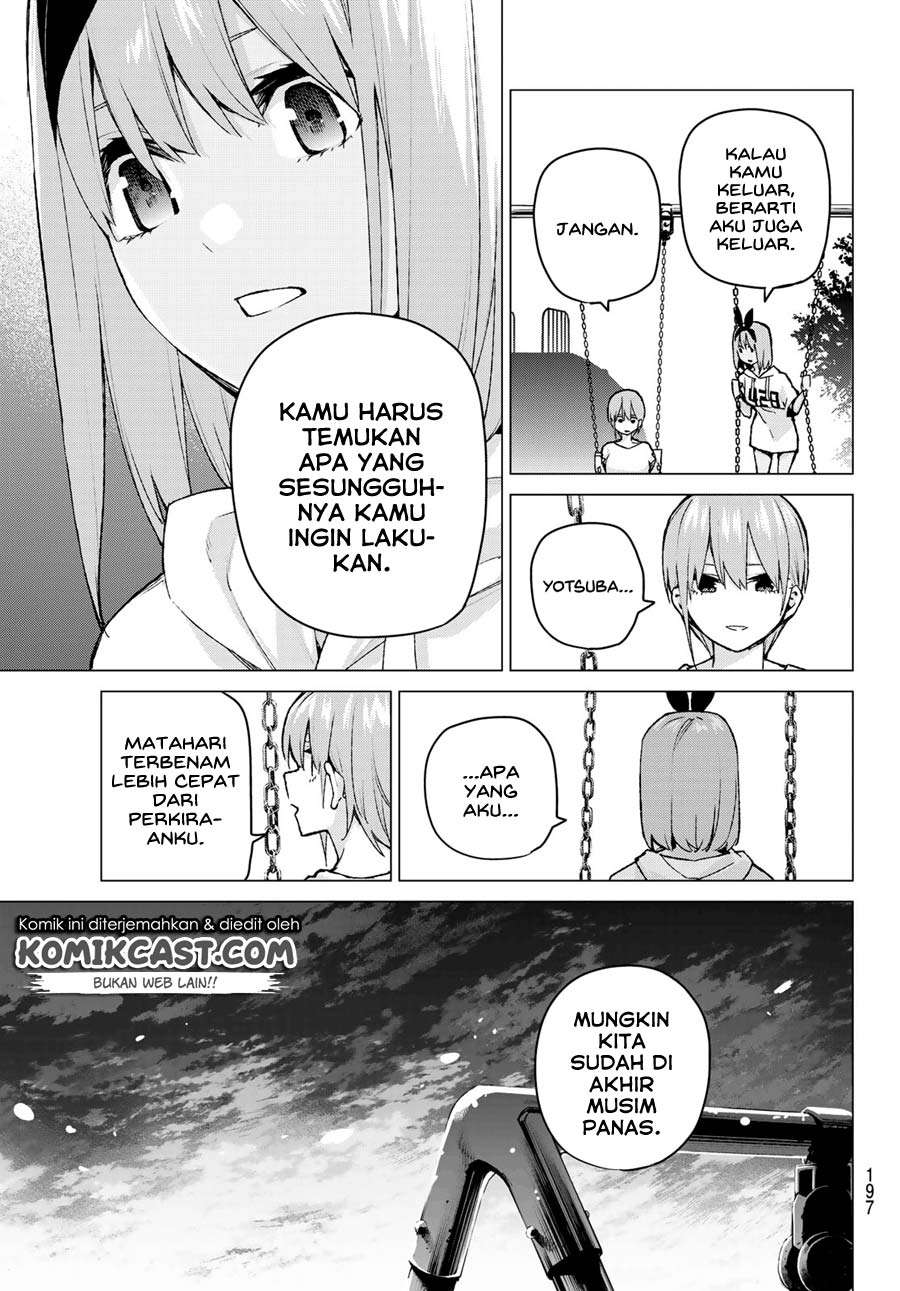 Go-toubun no Hanayome Chapter 95 Gambar 7