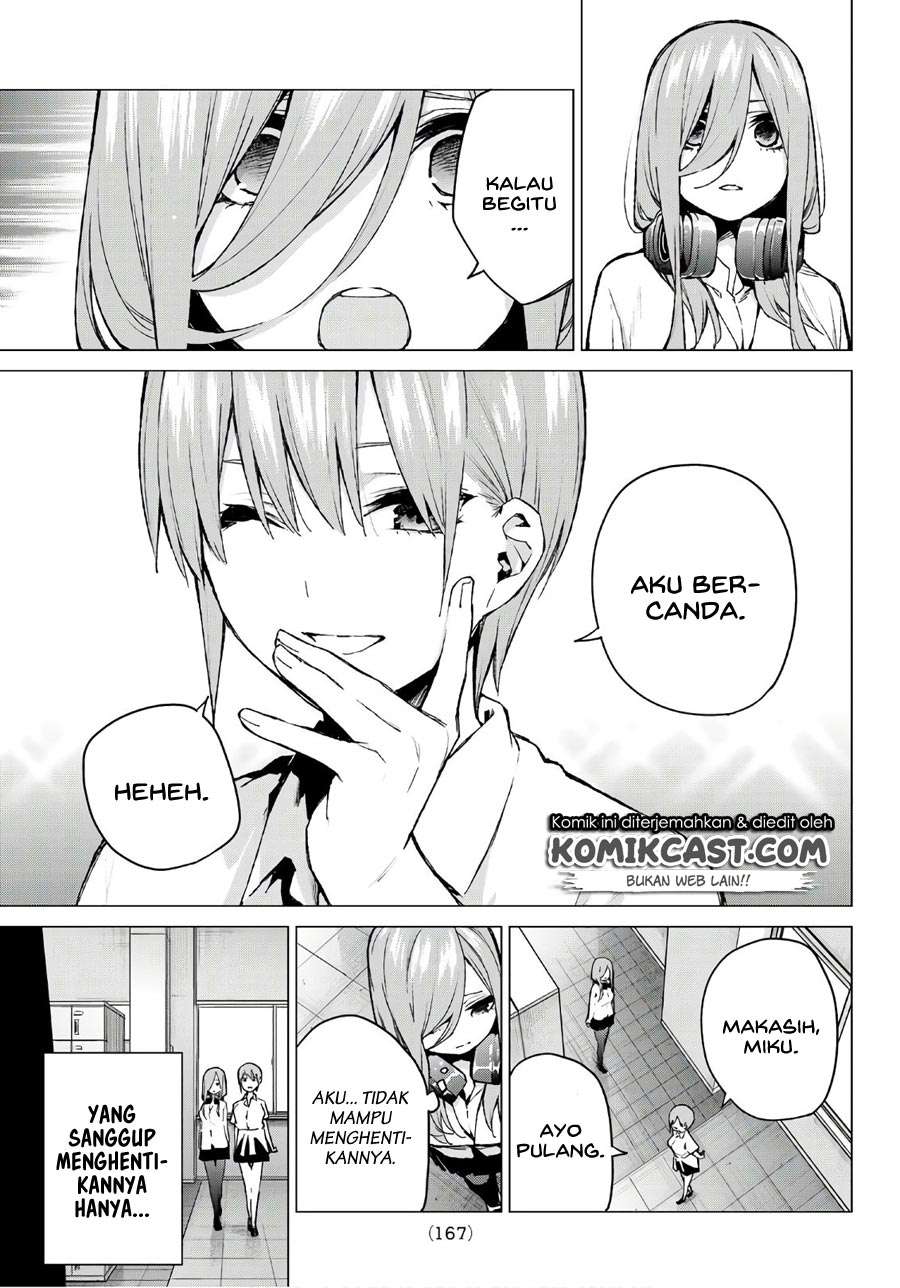 Go-toubun no Hanayome Chapter 94 Gambar 15