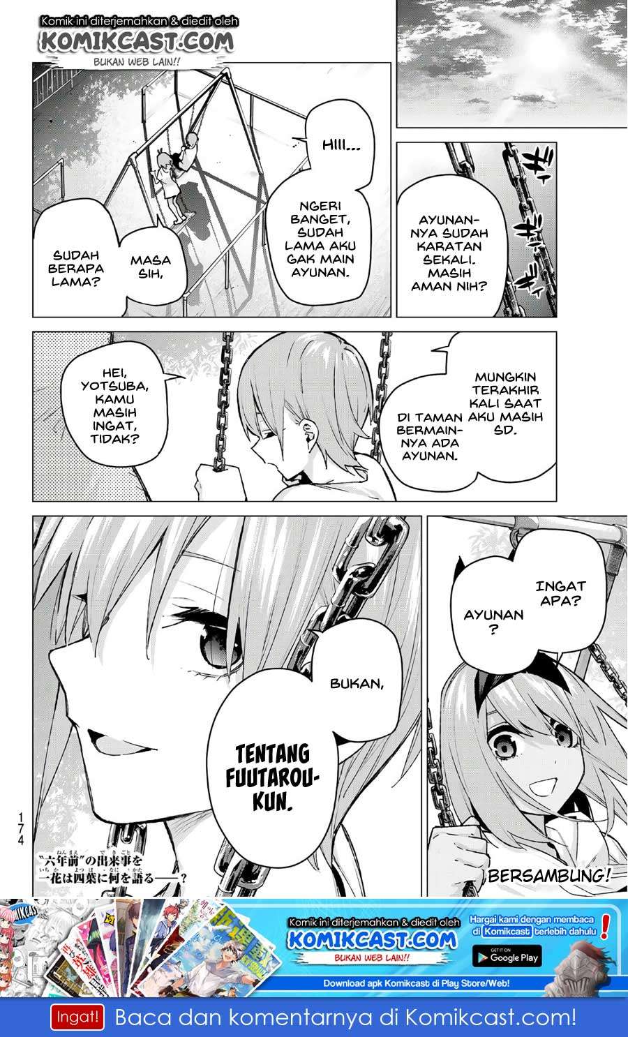 Go-toubun no Hanayome Chapter 94 Gambar 22