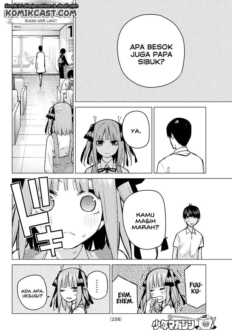 Go-toubun no Hanayome Chapter 93 Gambar 14