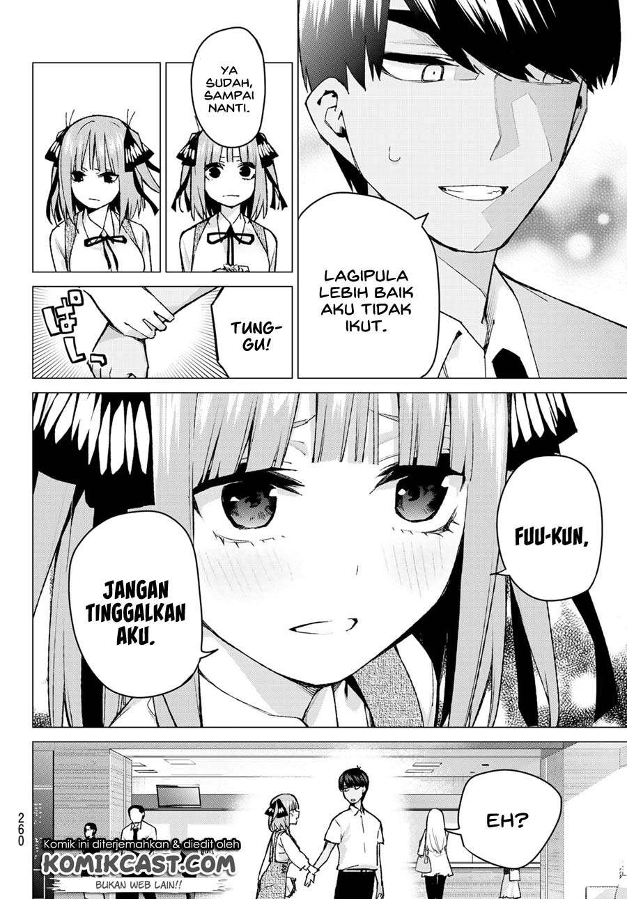 Go-toubun no Hanayome Chapter 93 Gambar 16