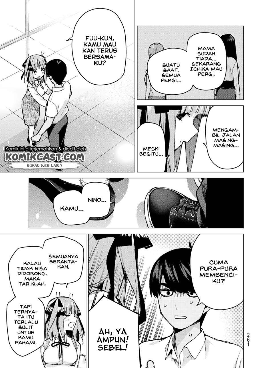 Go-toubun no Hanayome Chapter 93 Gambar 17