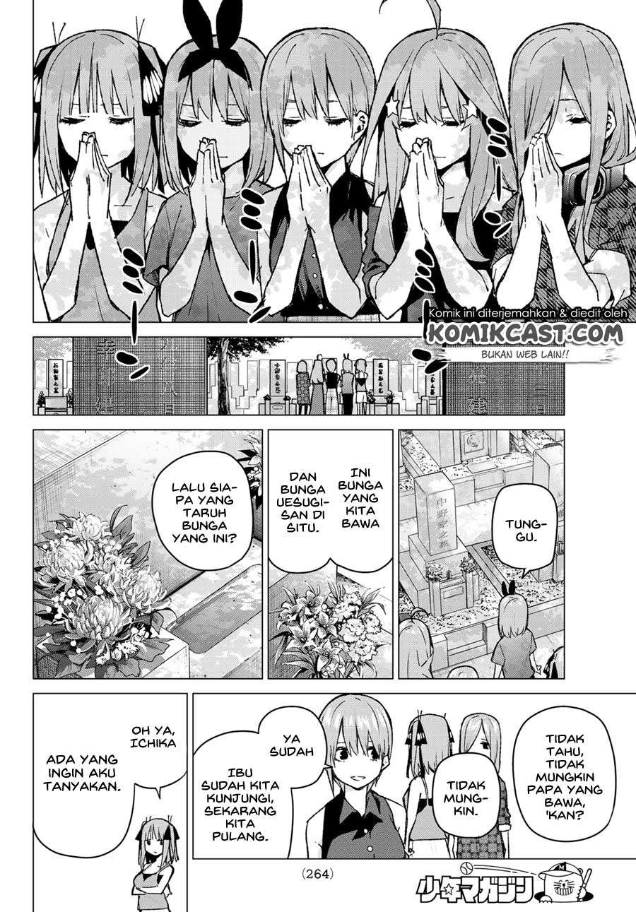 Go-toubun no Hanayome Chapter 93 Gambar 20