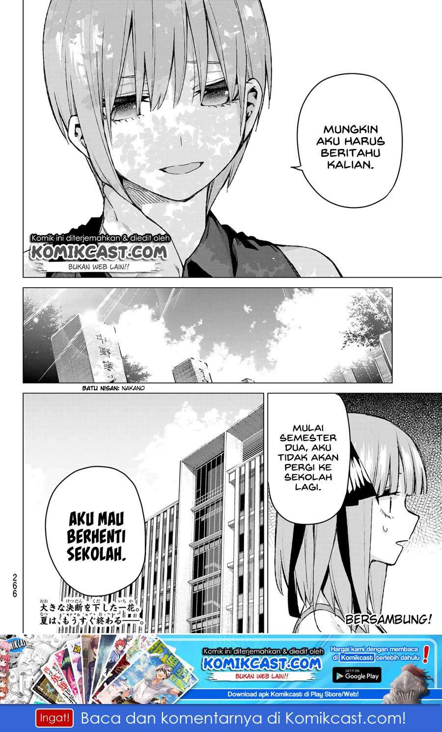 Go-toubun no Hanayome Chapter 93 Gambar 22