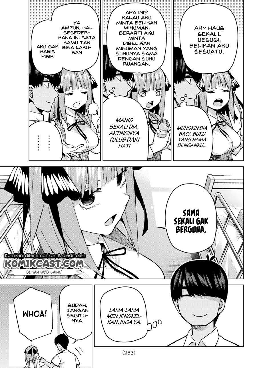 Go-toubun no Hanayome Chapter 93 Gambar 9