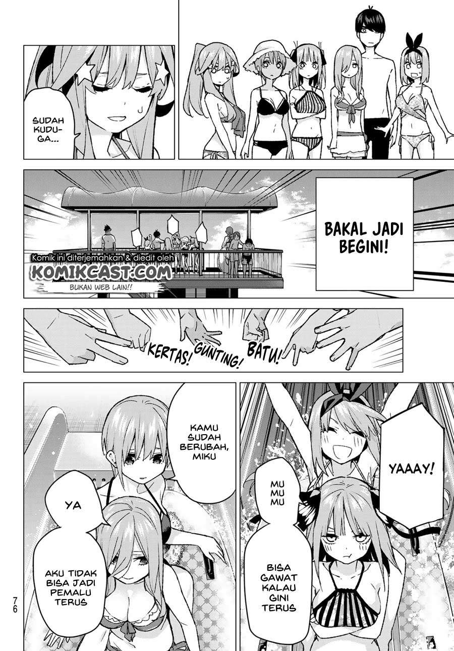 Go-toubun no Hanayome Chapter 92 Gambar 14