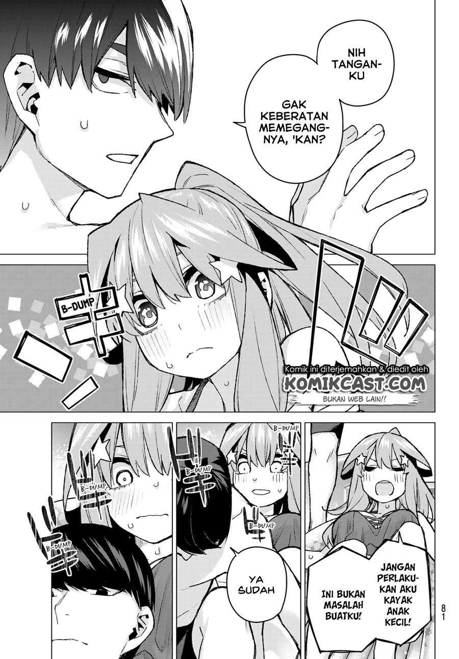 Go-toubun no Hanayome Chapter 92 Gambar 19