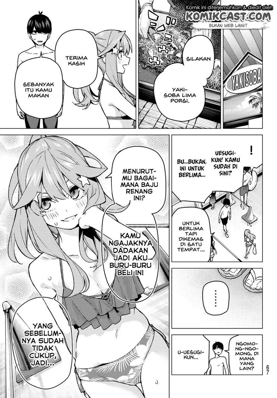 Go-toubun no Hanayome Chapter 92 Gambar 5