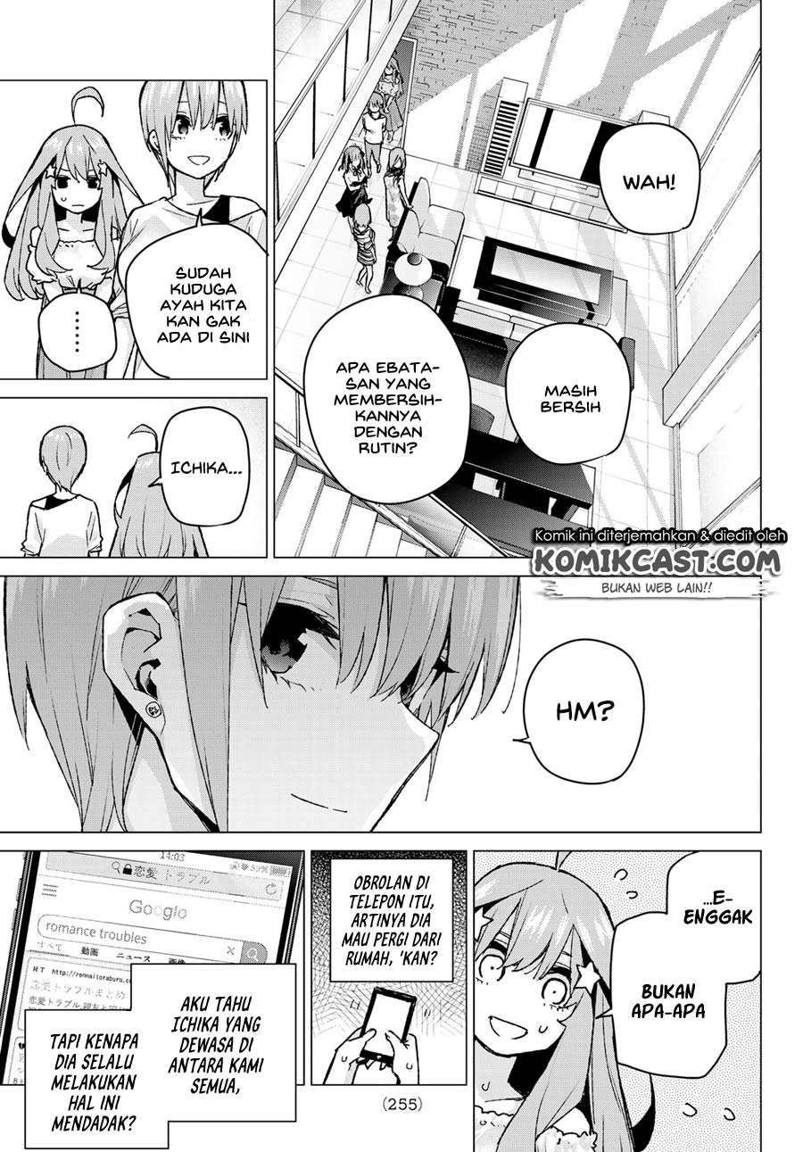 Go-toubun no Hanayome Chapter 91 Gambar 13