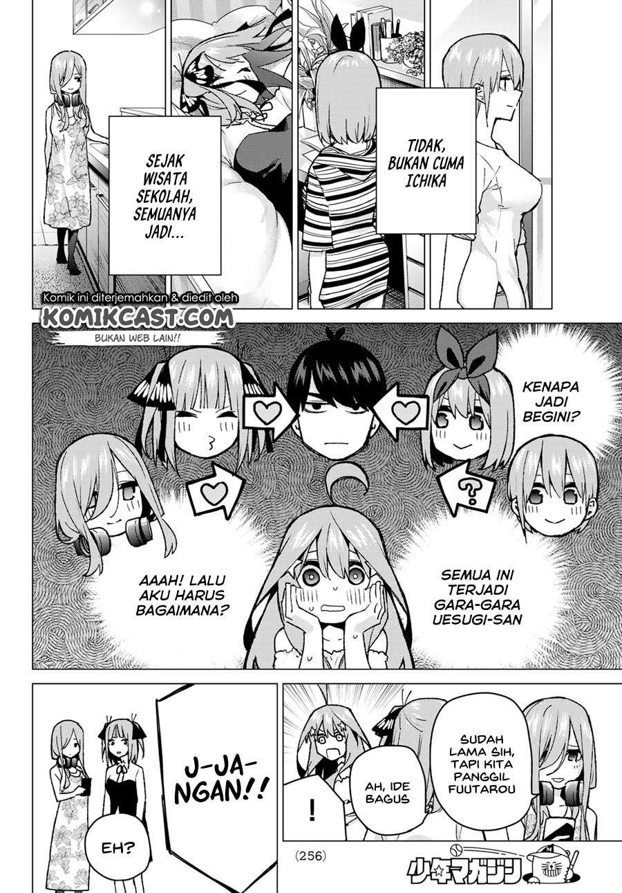 Go-toubun no Hanayome Chapter 91 Gambar 14