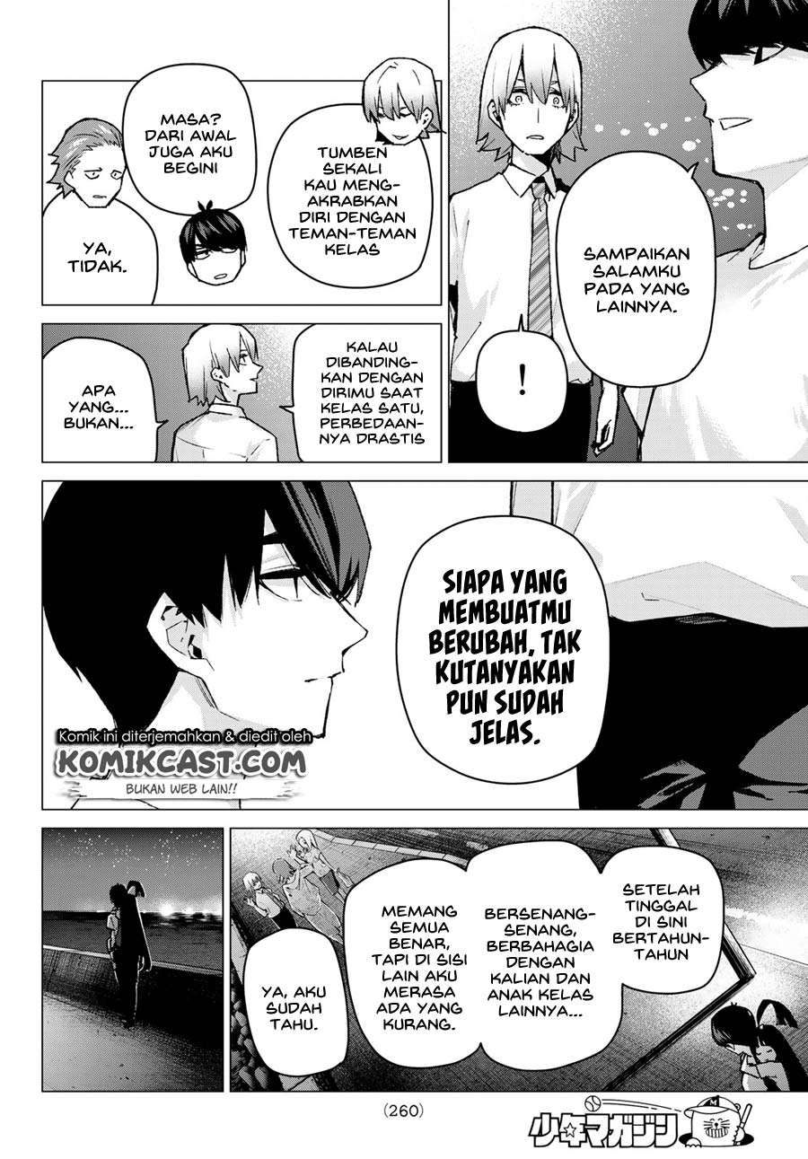 Go-toubun no Hanayome Chapter 91 Gambar 18