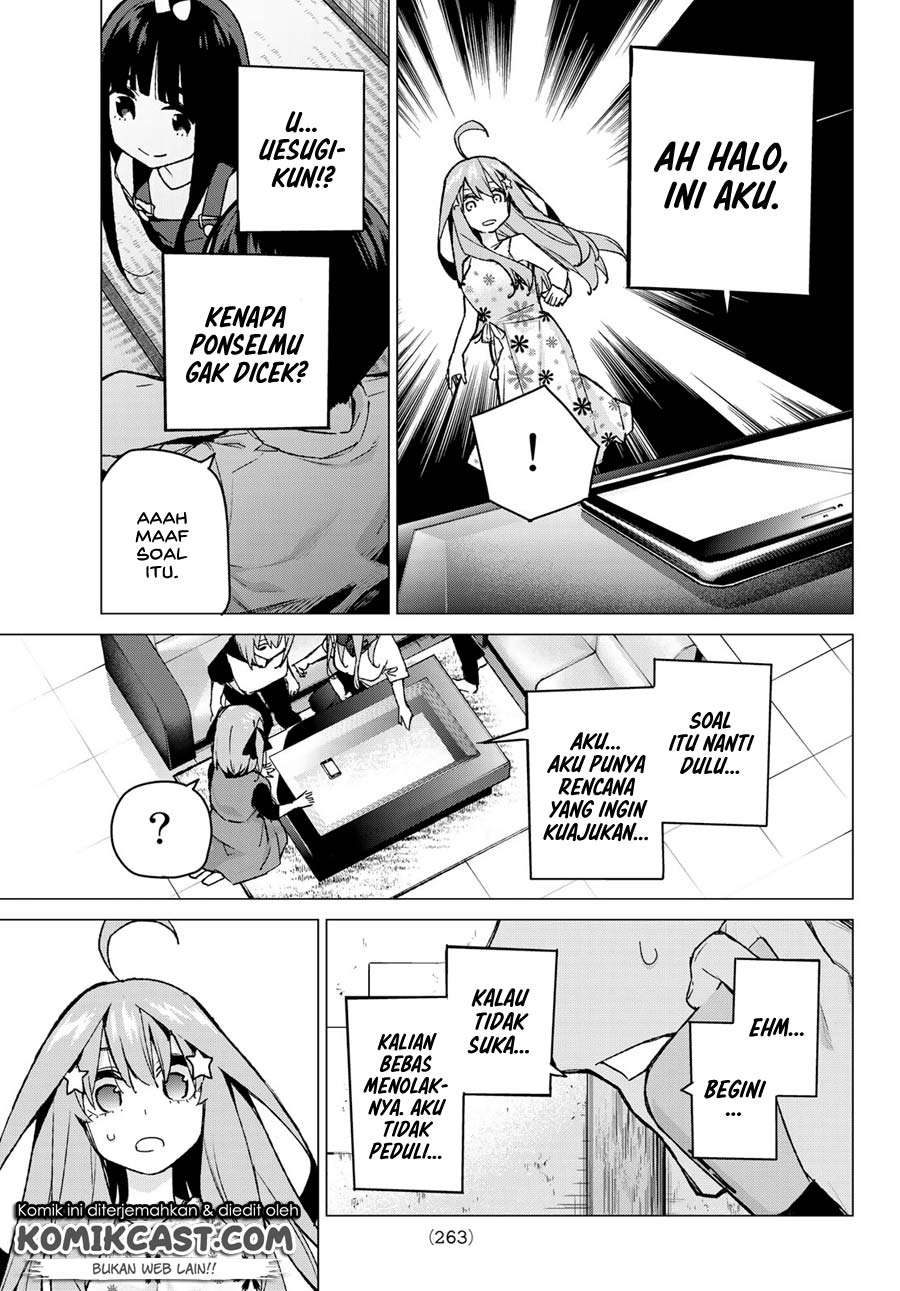 Go-toubun no Hanayome Chapter 91 Gambar 21