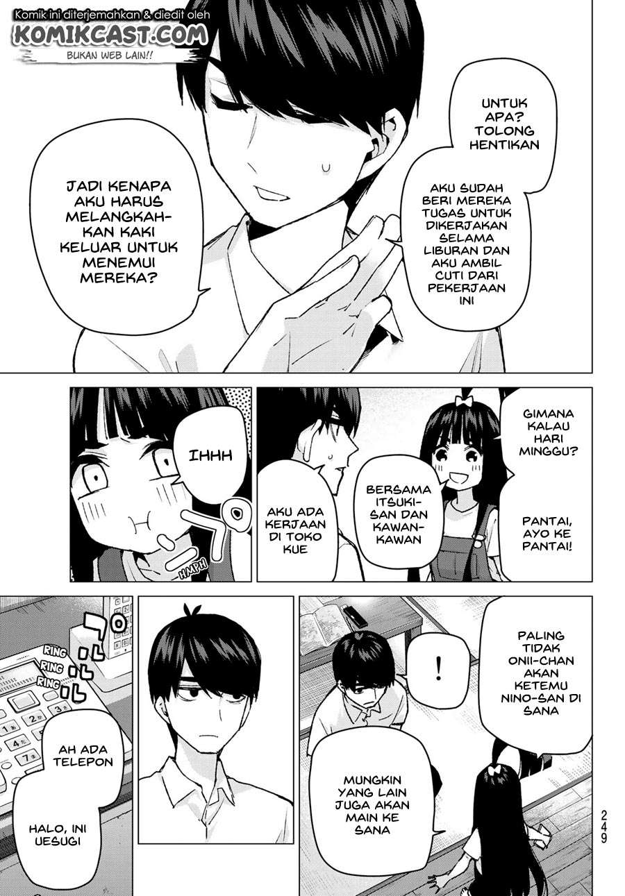 Go-toubun no Hanayome Chapter 91 Gambar 7