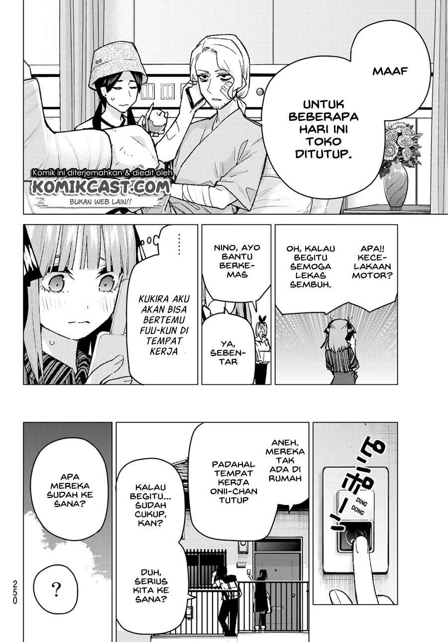 Go-toubun no Hanayome Chapter 91 Gambar 8