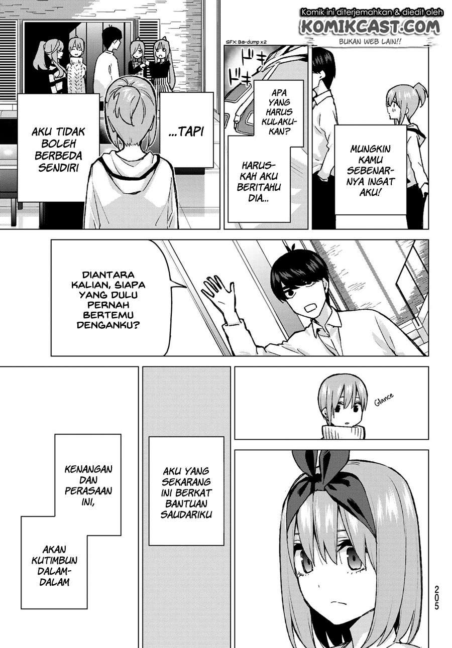 Go-toubun no Hanayome Chapter 90 Gambar 11