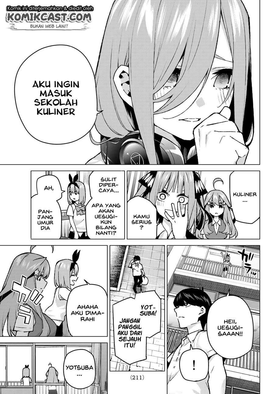 Go-toubun no Hanayome Chapter 90 Gambar 17