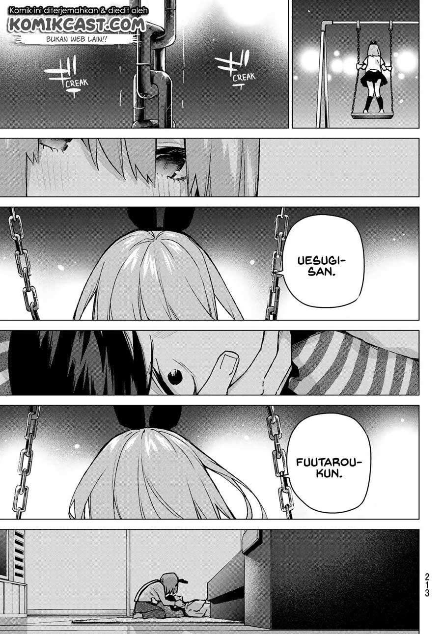 Go-toubun no Hanayome Chapter 90 Gambar 19