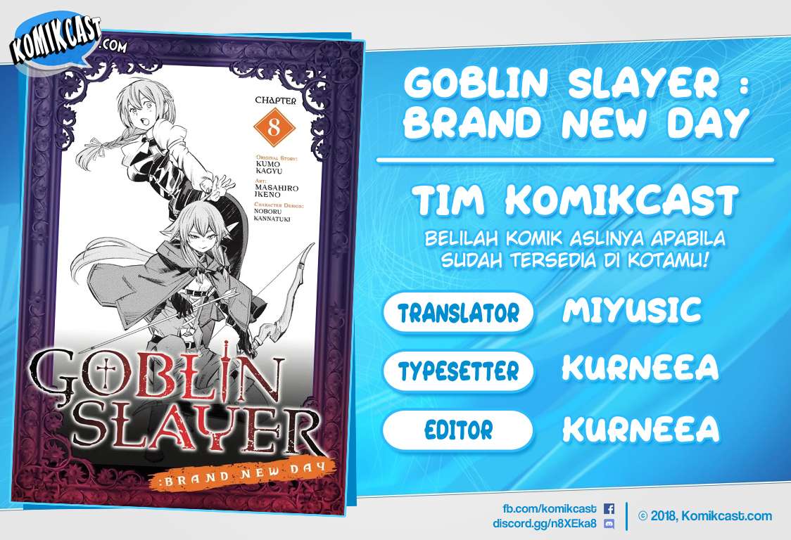 Baca Komik Goblin Slayer: Brand New Day Chapter 8 Gambar 1