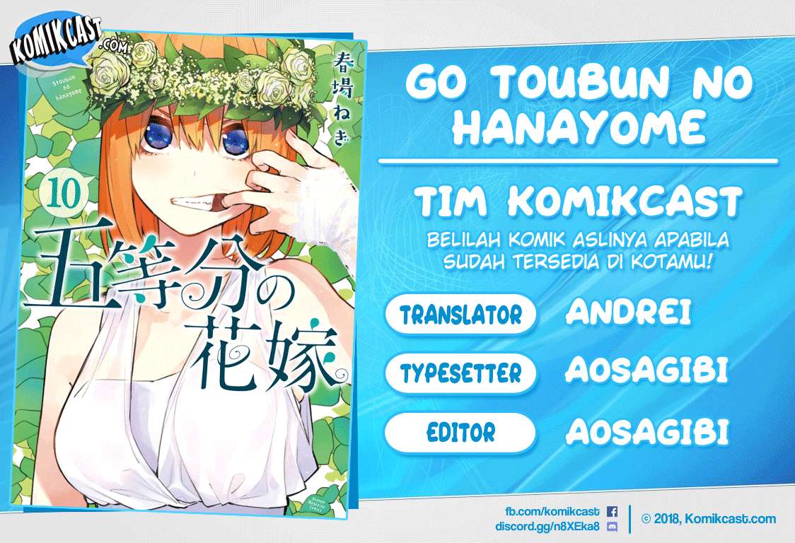 Baca Komik Go-toubun no Hanayome Chapter 89 Gambar 1