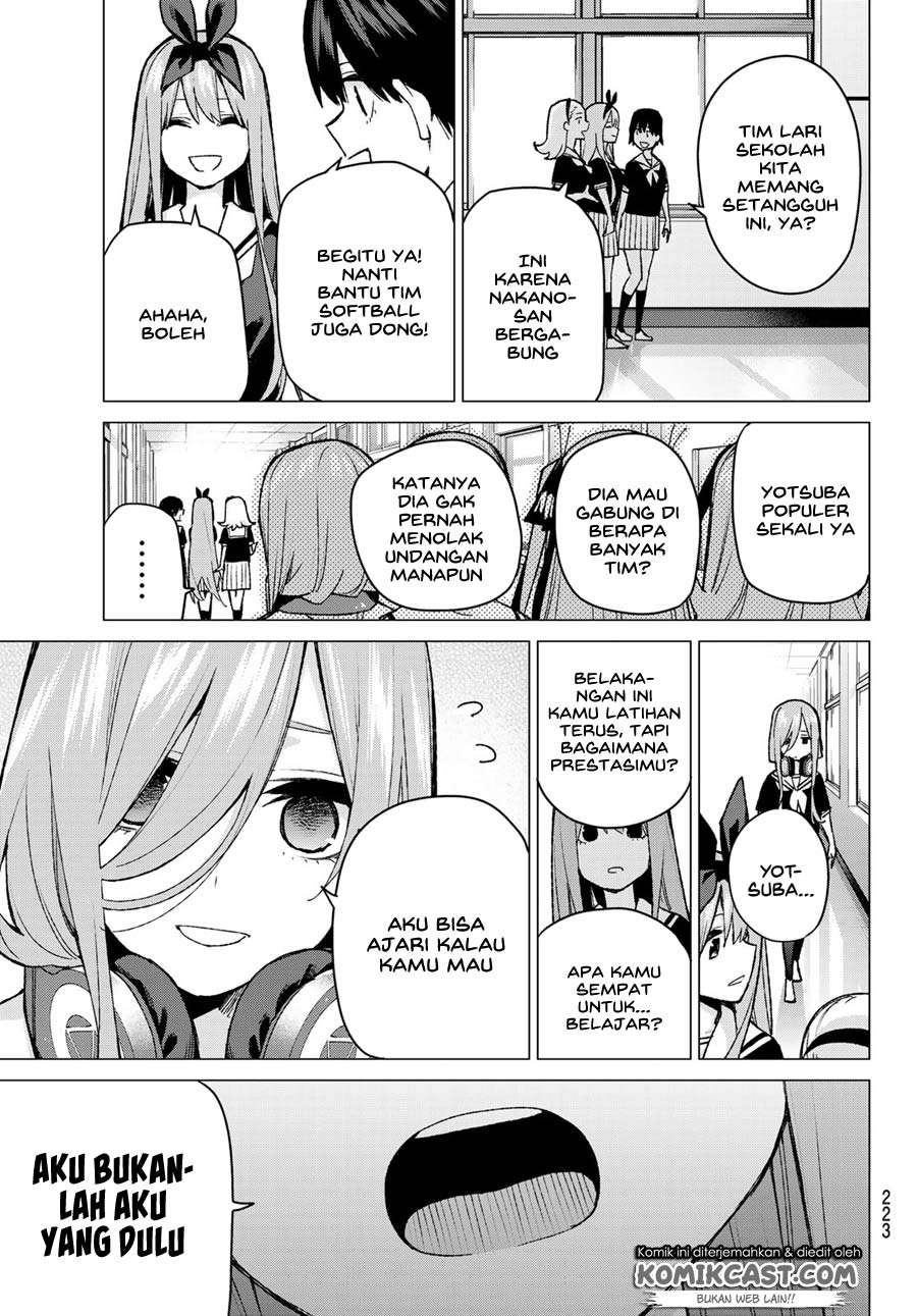 Go-toubun no Hanayome Chapter 89 Gambar 11