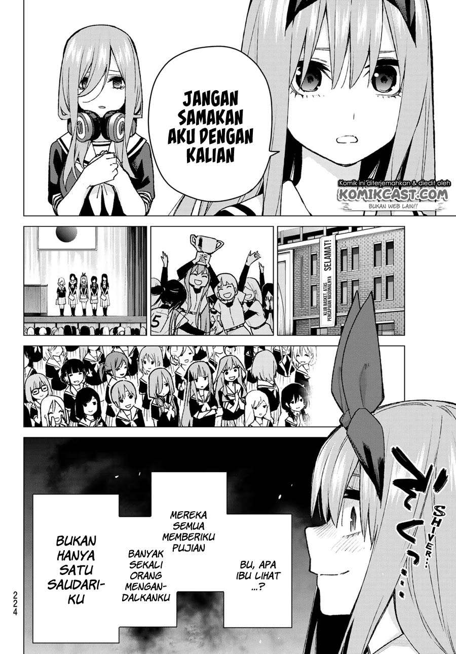 Go-toubun no Hanayome Chapter 89 Gambar 12