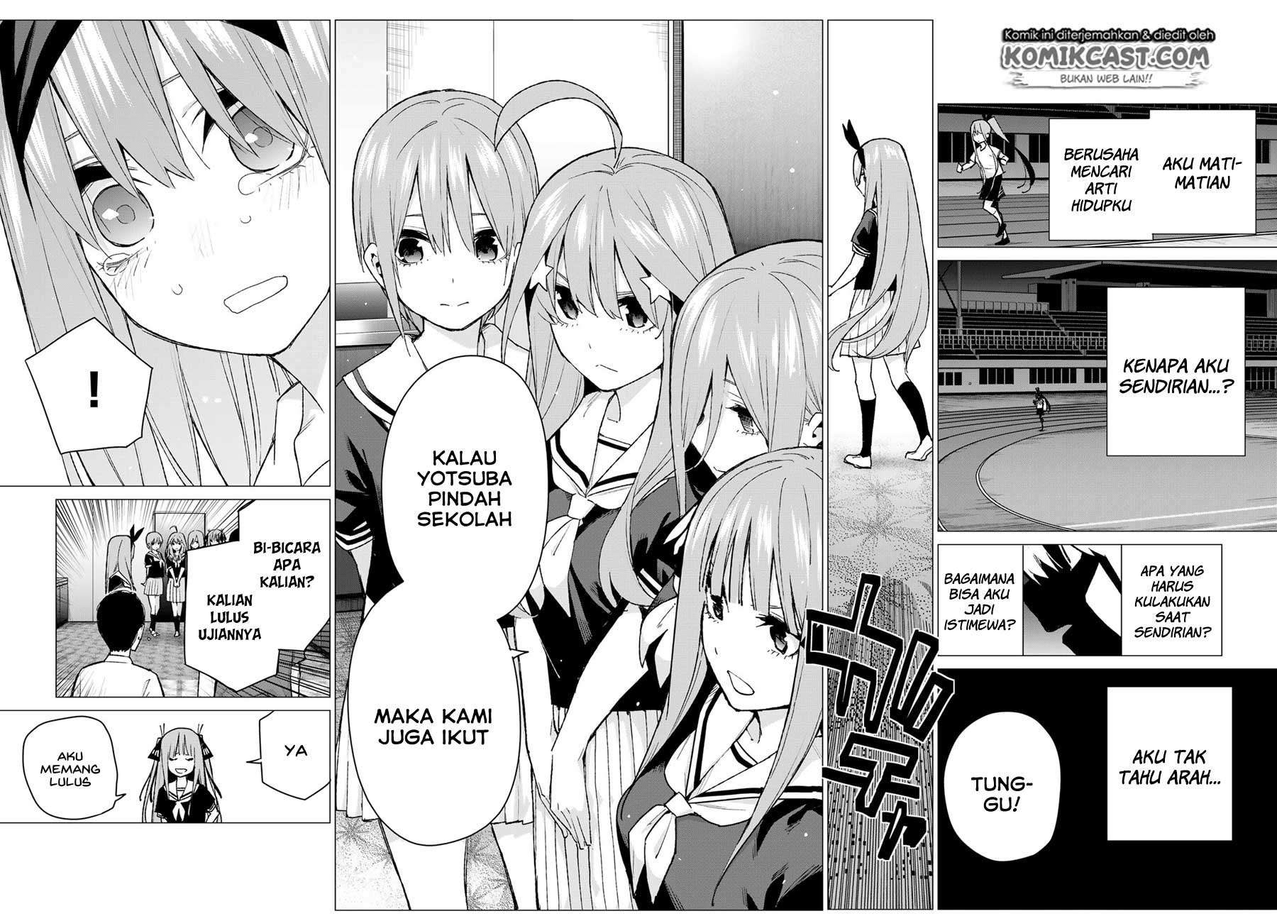 Go-toubun no Hanayome Chapter 89 Gambar 16