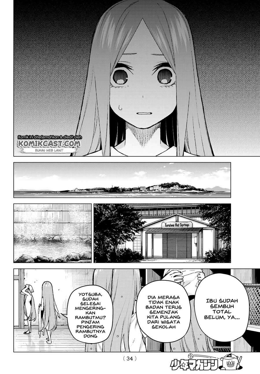 Go-toubun no Hanayome Chapter 88 Gambar 20