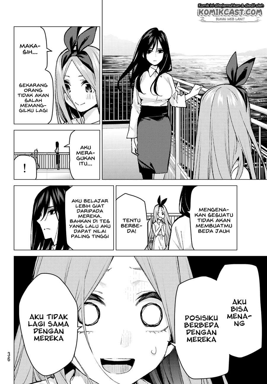 Go-toubun no Hanayome Chapter 88 Gambar 22