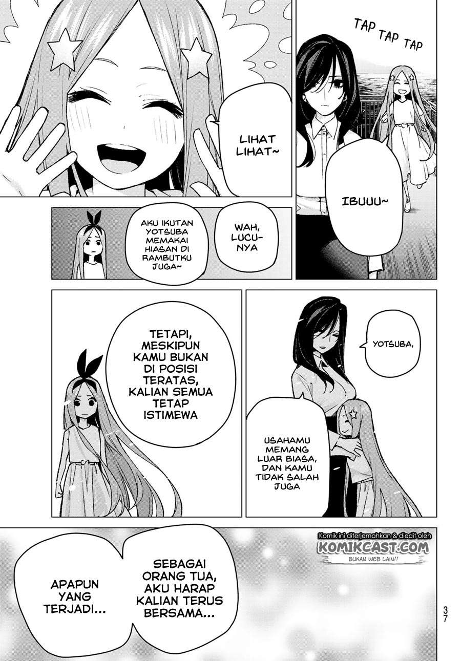 Go-toubun no Hanayome Chapter 88 Gambar 23