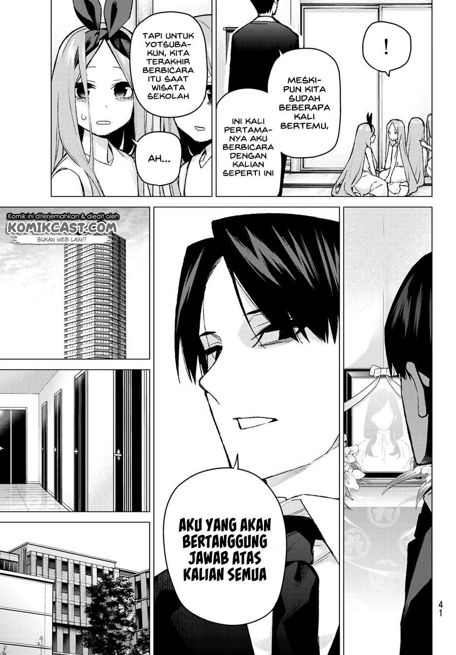 Go-toubun no Hanayome Chapter 88 Gambar 27