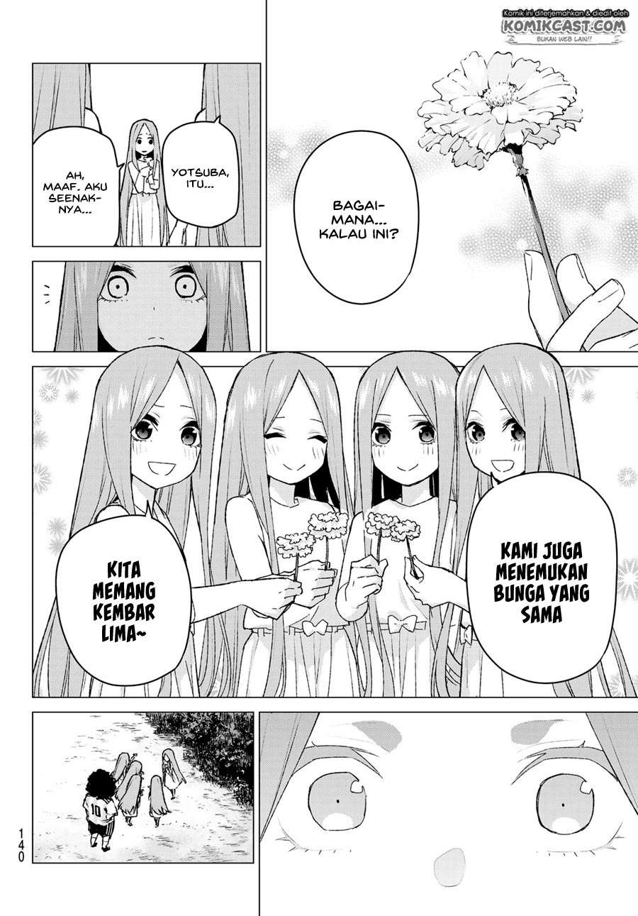 Go-toubun no Hanayome Chapter 87 Gambar 13