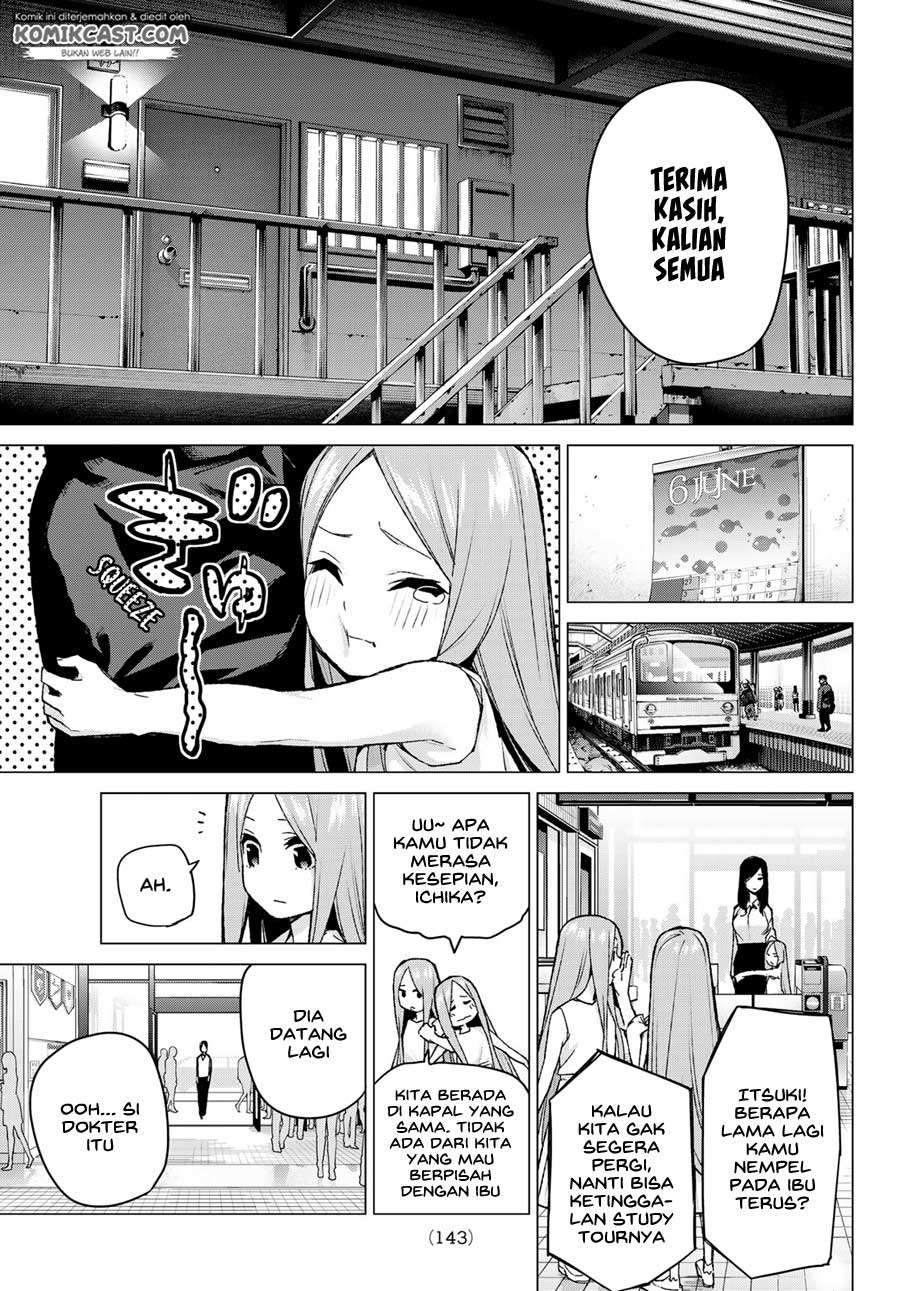 Go-toubun no Hanayome Chapter 87 Gambar 16