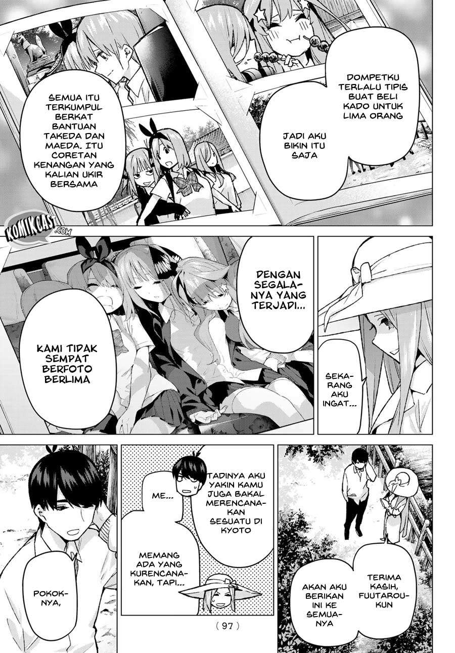 Go-toubun no Hanayome Chapter 86 Gambar 17