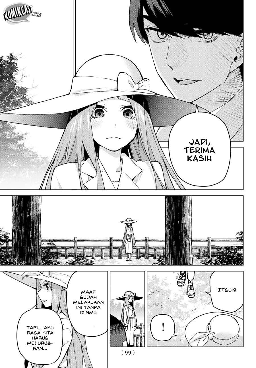 Go-toubun no Hanayome Chapter 86 Gambar 19