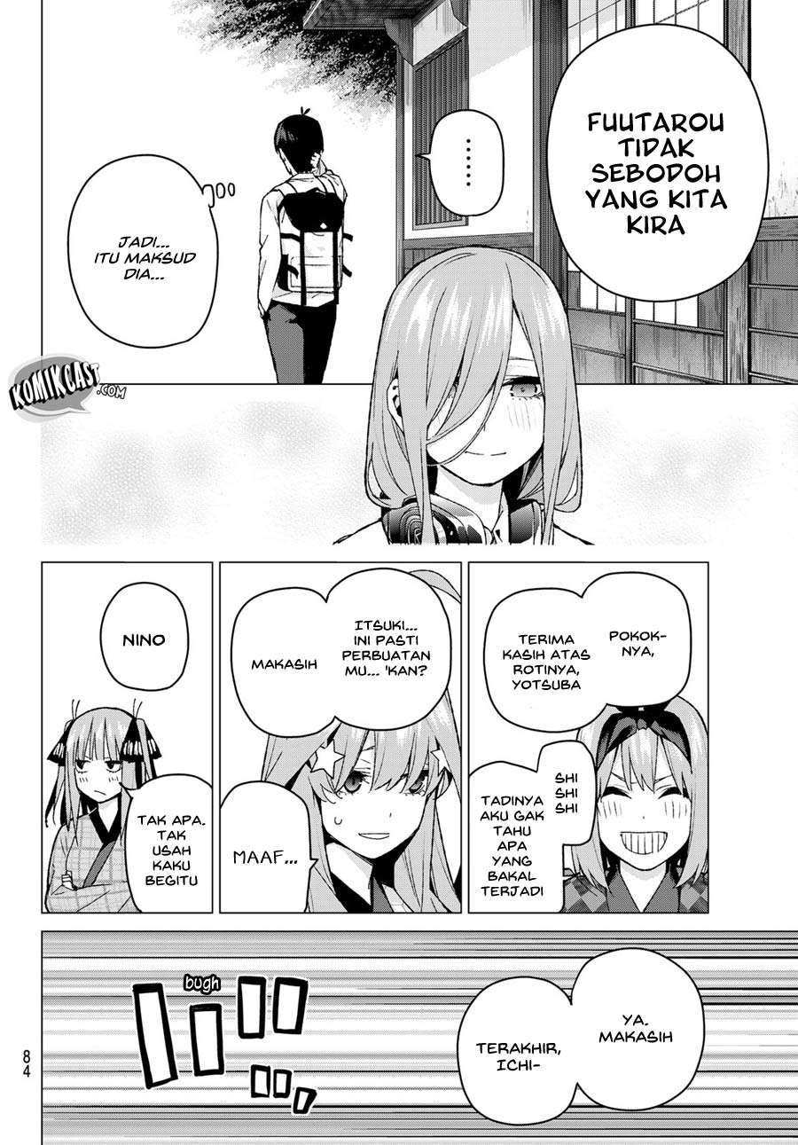 Go-toubun no Hanayome Chapter 86 Gambar 6