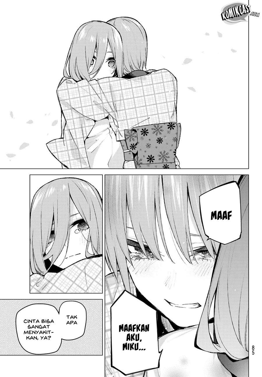 Go-toubun no Hanayome Chapter 86 Gambar 7