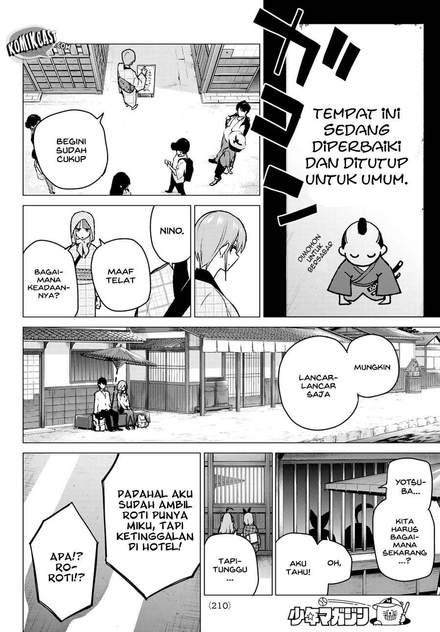 Go-toubun no Hanayome Chapter 85 Gambar 12