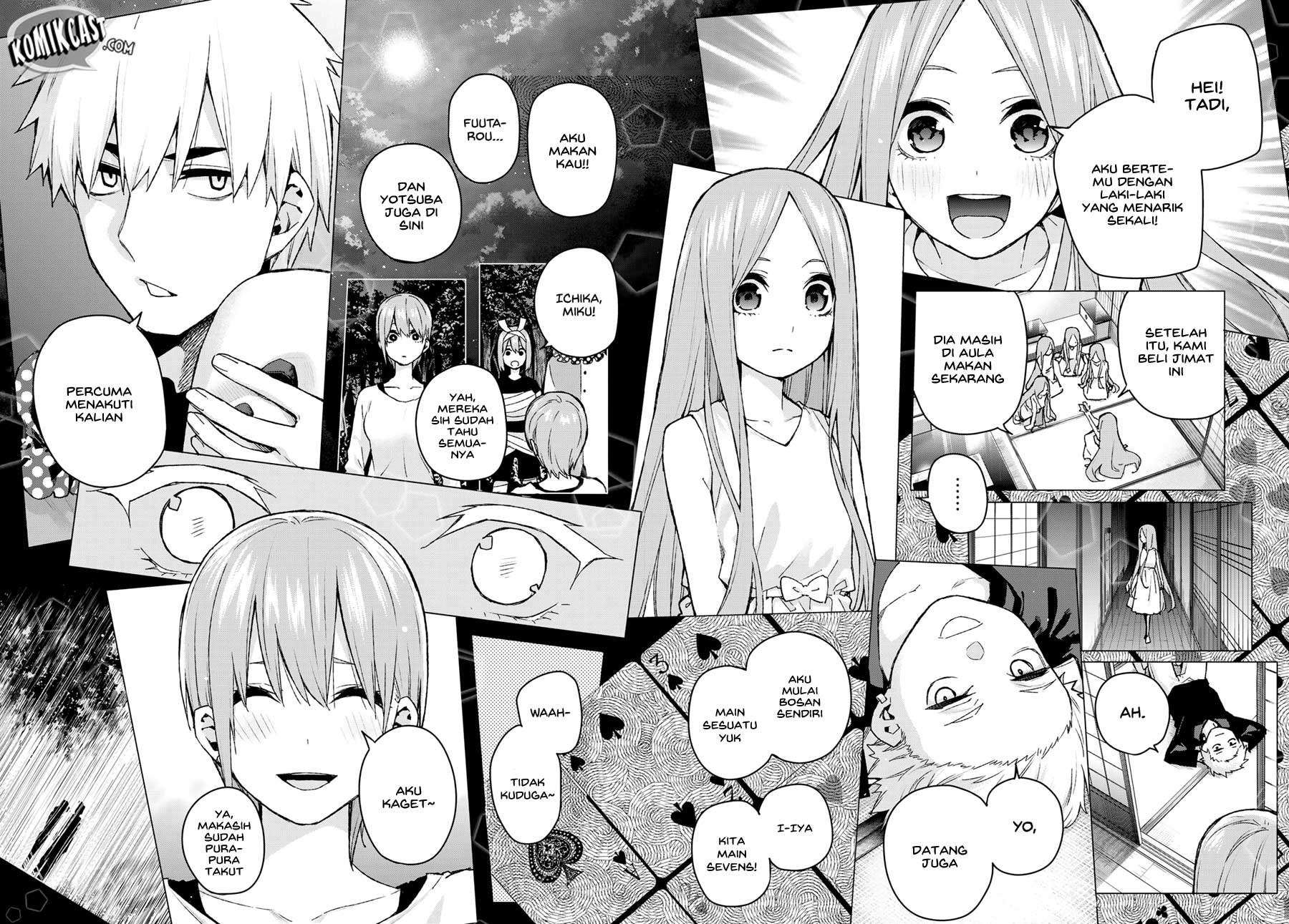 Go-toubun no Hanayome Chapter 85 Gambar 16