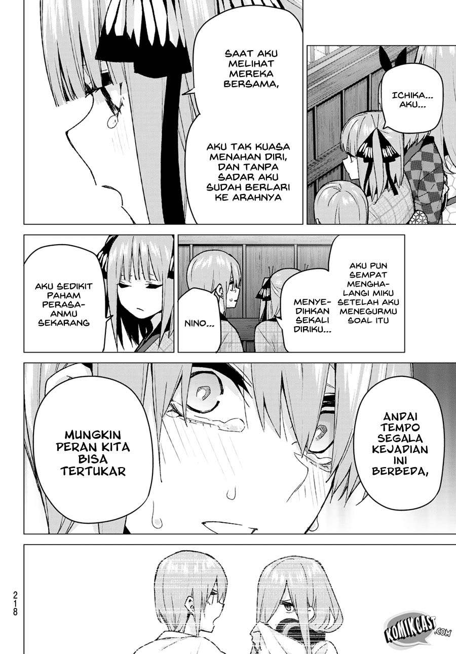 Go-toubun no Hanayome Chapter 85 Gambar 19