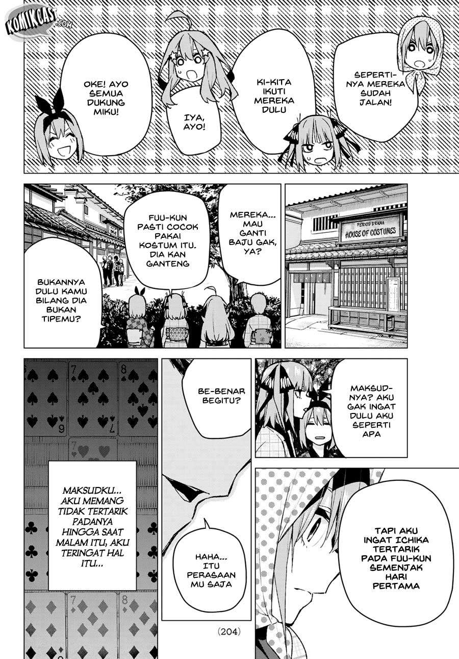 Go-toubun no Hanayome Chapter 85 Gambar 6