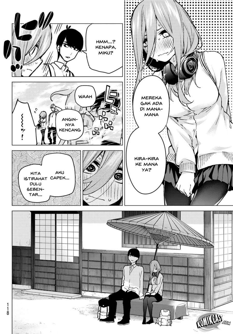 Go-toubun no Hanayome Chapter 84 Gambar 14