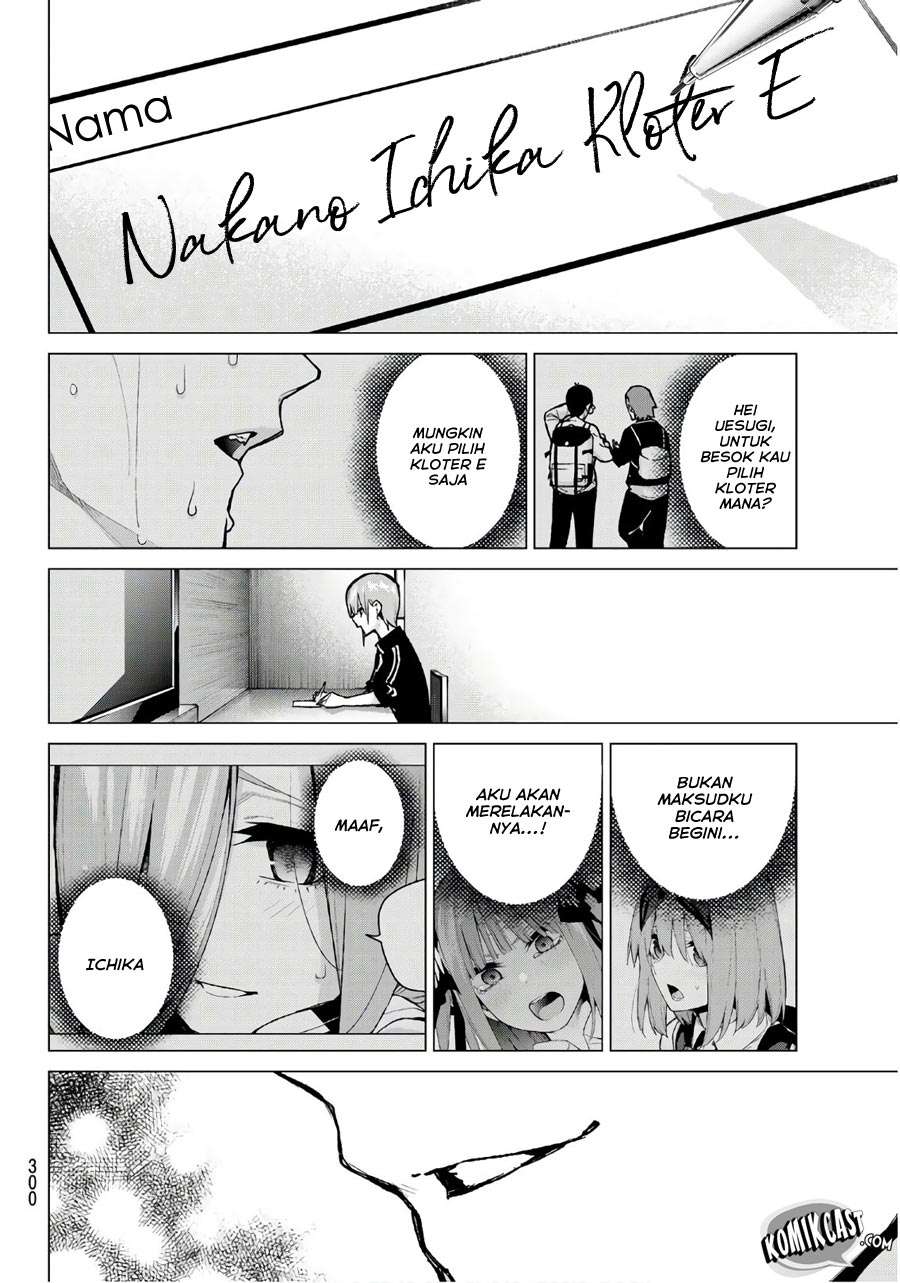 Go-toubun no Hanayome Chapter 83 Gambar 18